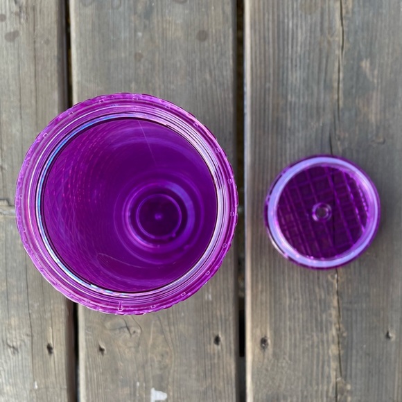 Starbucks Valentine’s 2021 Venti Purple Pink Taffy Iridescent Jewelled Tumbler - Picture 9 of 14
